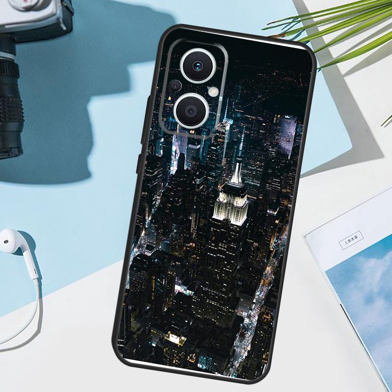 

New York City Cover For OPPO Reno 12F 11F 13F 14F 8T 7 8 Lite 10 11 12 13 14 OPPO Find X9 X8 X6 X5 Pro Case OPPO Find X5