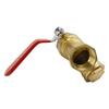 1" BSP Equal Female Thread Brass Y Type Strainer Filter Ball Valve