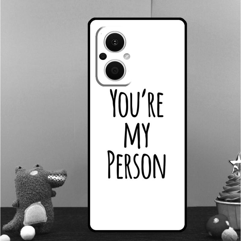 

Greys Anatomy You are my person Case For OPPO Reno 15 Pro 15F 10 11 12 13 13F 14 14F 8 7 Lite 8T OPPO Find X9 X8 X6 Pro Cover OPPO Reno12