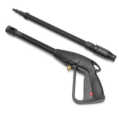 High Pressure Washer Gun High Power Washer Water Spray Gun with Long Wand 160bar Cleaning Tool for