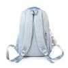 Cute Nylon Backpack for Women – Star Patch Design School Bag with Front Pocket for Everyday Use