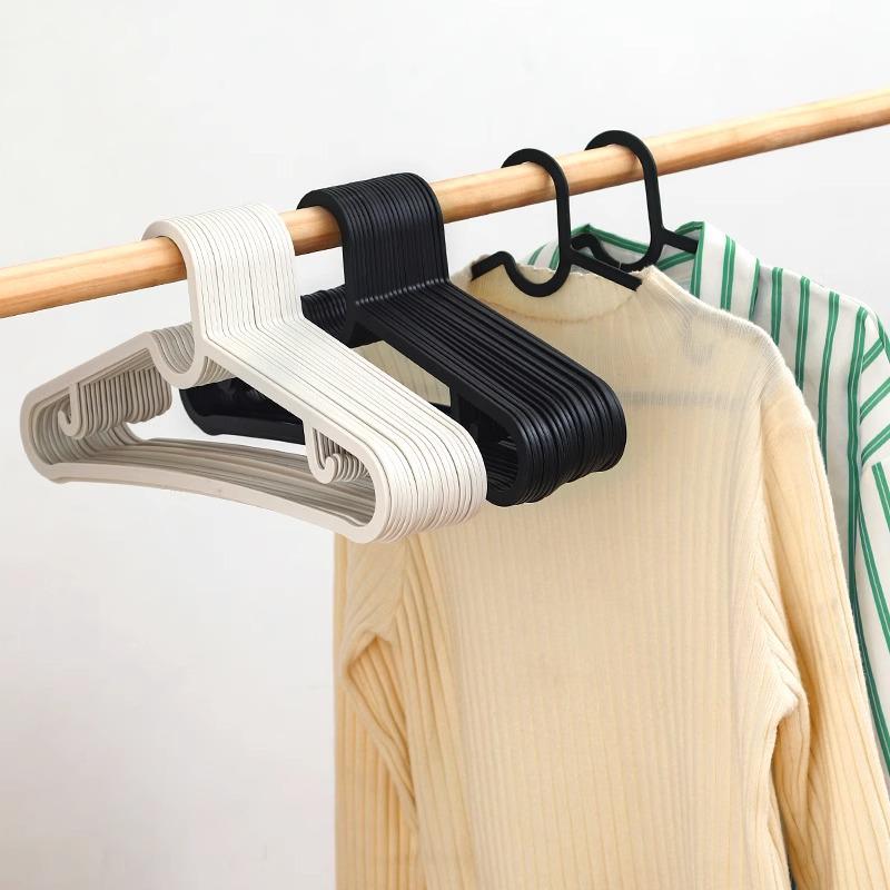 Non-marking Clothes Drying Rack with Storage Hooks for Dorms and Students