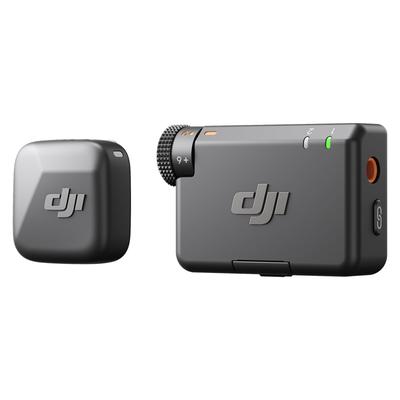 DJI Mic Mini TX 1 Wireless Audio Noise Auto Limiting Lavalier Microphone for 400m Transmission (1 + RX) Microphone, Ultralight, Cancelling, Function,