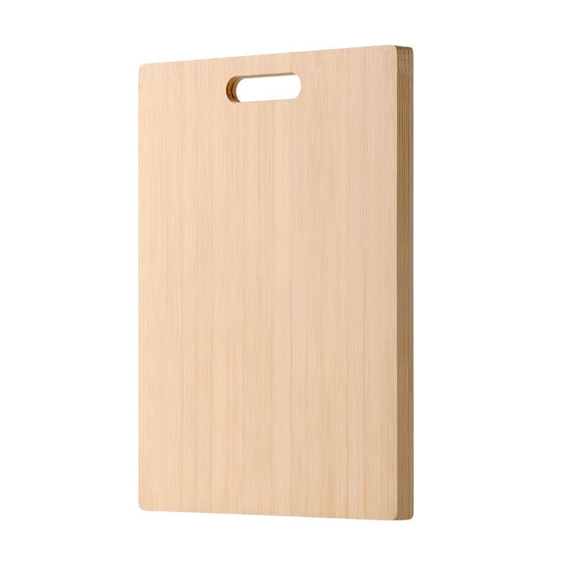 Good Housekeeper Antibacterial Bamboo Cutting Board, Thickened Double-Sided for Vegetables, Bones, and Fruits.