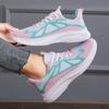 Outdoor Running Shoes Women Thick-soled Lightweight Breathable Anti-slip Shoes Women Comfortable Soft Lace-up Sports Shoes Women