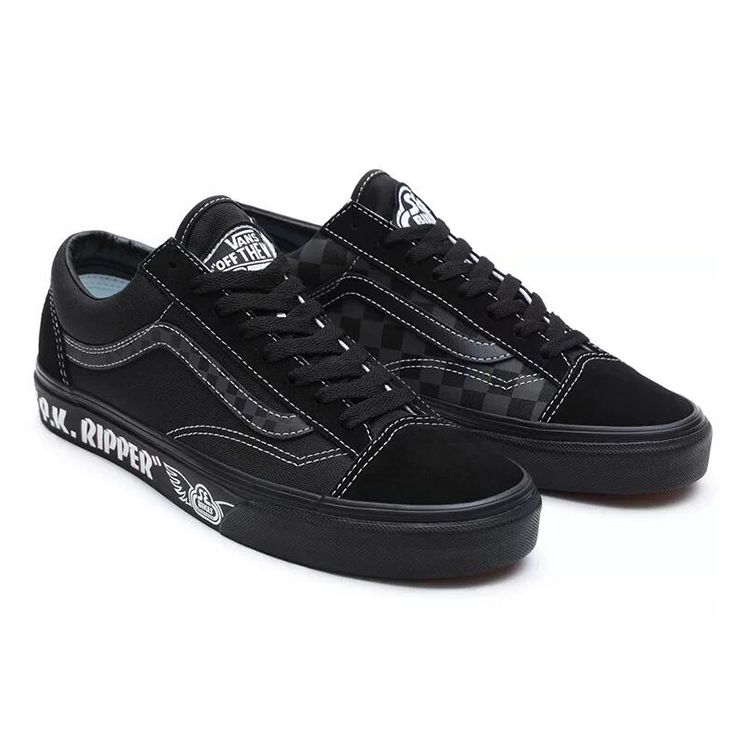 Vans SE Bikes x Style 36 P.K. Ripper Unisex Sneakers Black Reflective VN0A54F64YT