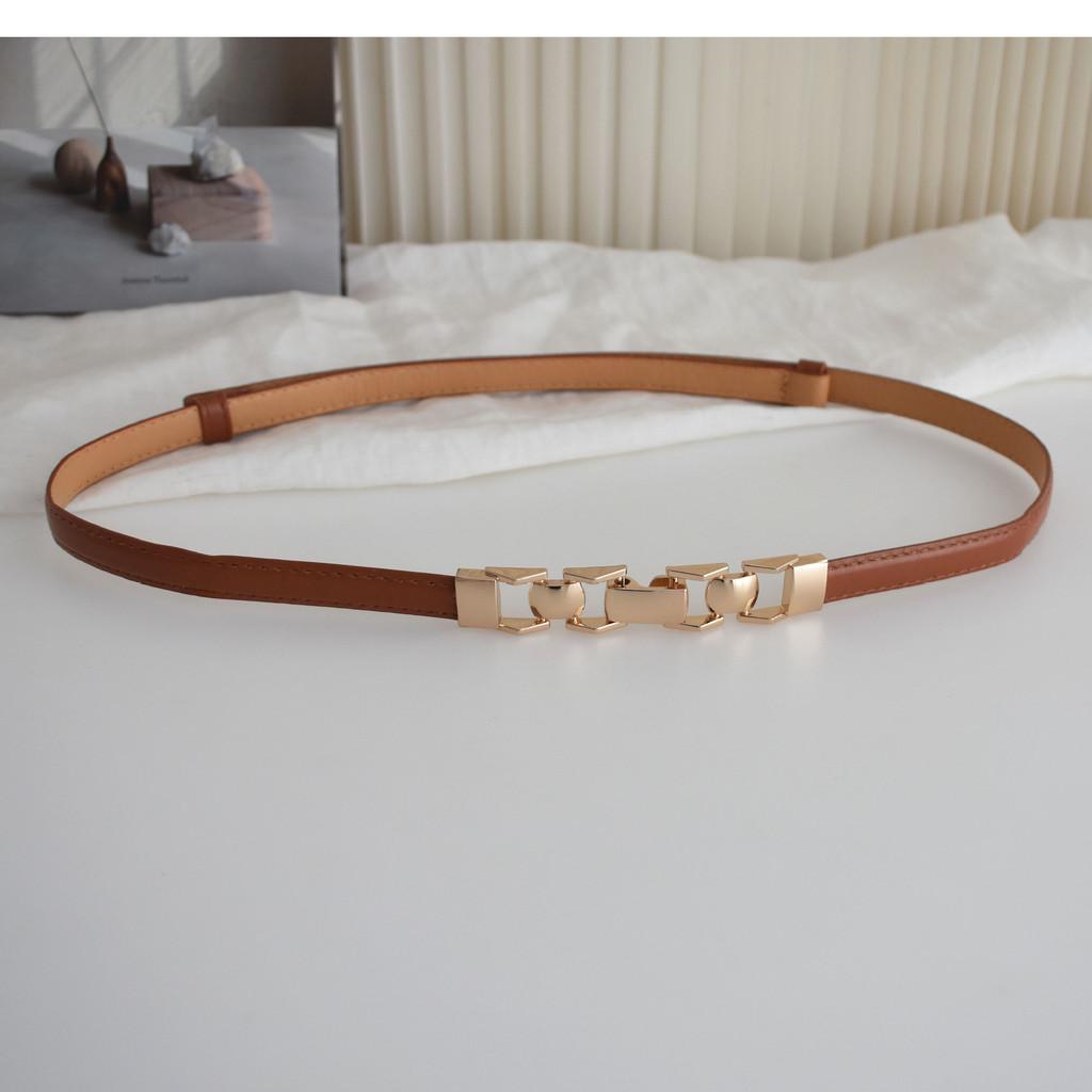 Fashion Waist Belt For Dresses With Zinc Alloy Buckle Summer Accessory For Women