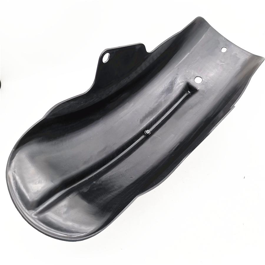 Motorcycle Rear Mudguard Fender Accessory For Cafe Racer Sportster Black