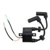 6F5 85570 12 Boat Motor Ignition Coil ABS Marine Outboard Ignition Coil for 9.9 to 40HP 2 Stroke 4 S