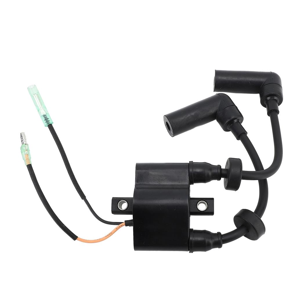 6F5 85570 12 Boat Motor Ignition Coil ABS Marine Outboard Ignition Coil for 9.9 to 40HP 2 Stroke 4 S