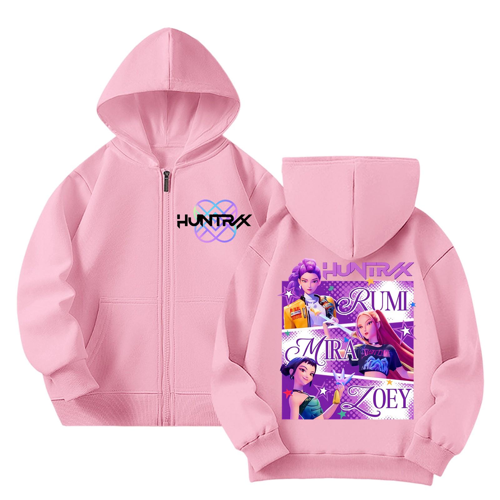 

Детская толстовка с капюшоном и градиентным принтом, с длинными рукавами, свободная женская толстовка, свитшот 120 розовый