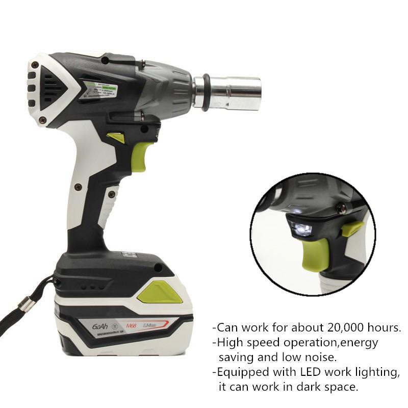 Brushless High Torque Impact Wrench Kit 320Nm,260Nm,120Nm Torque To Choose 42V