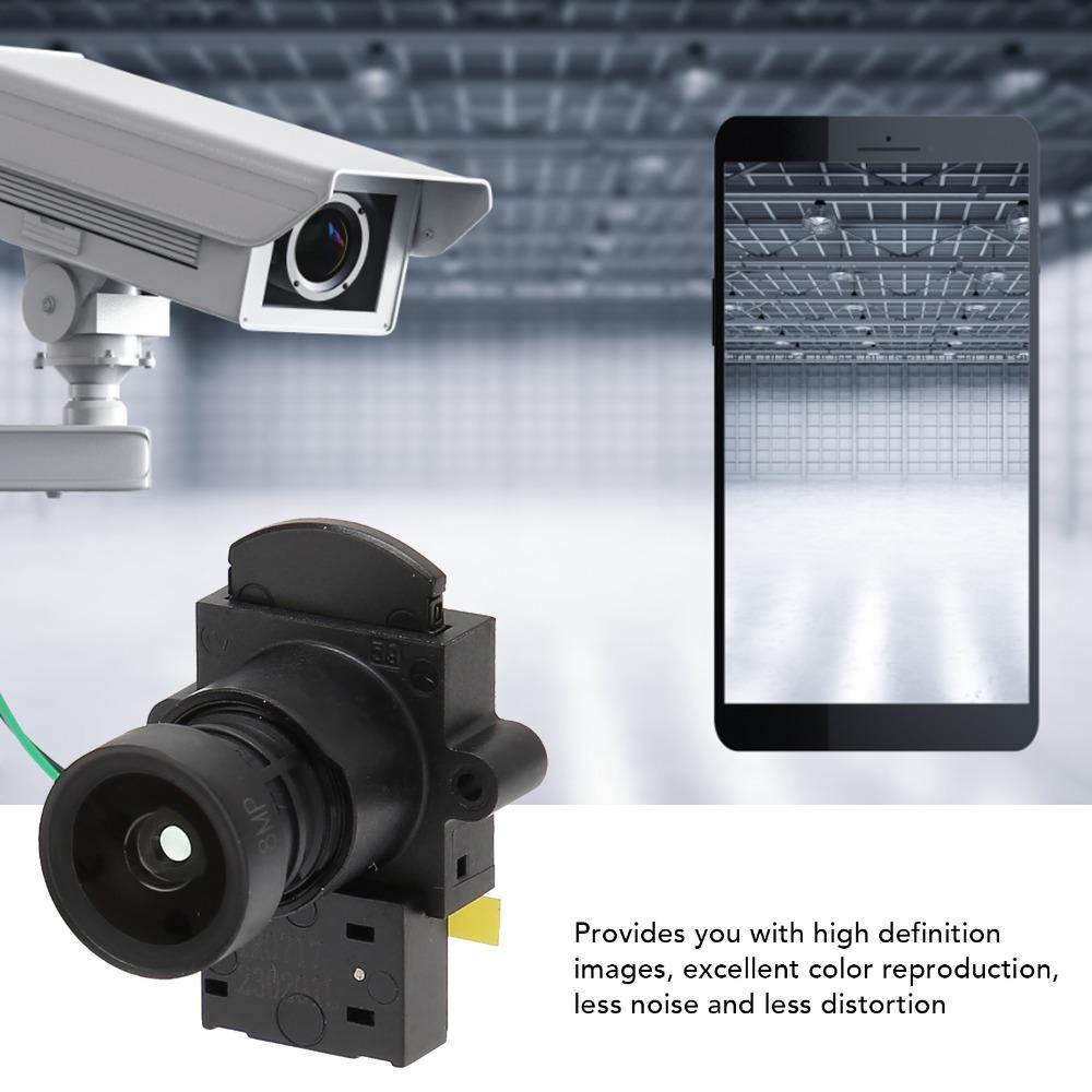 Full Color CCTV Camera Lens 2.8mm 8MP Wide Angle Lens Universal Fixed Focus Lens  Security Cameras