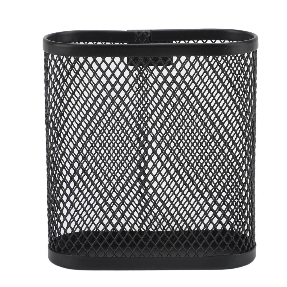 Hook On Style Hanging Pencil Cup Oval Shape Desk Side Pen Organizer Dry Erase Board Use