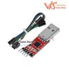 CP2102 USB to TTL Serial Adapter Module with UART STC Downloader & DuPont Cable