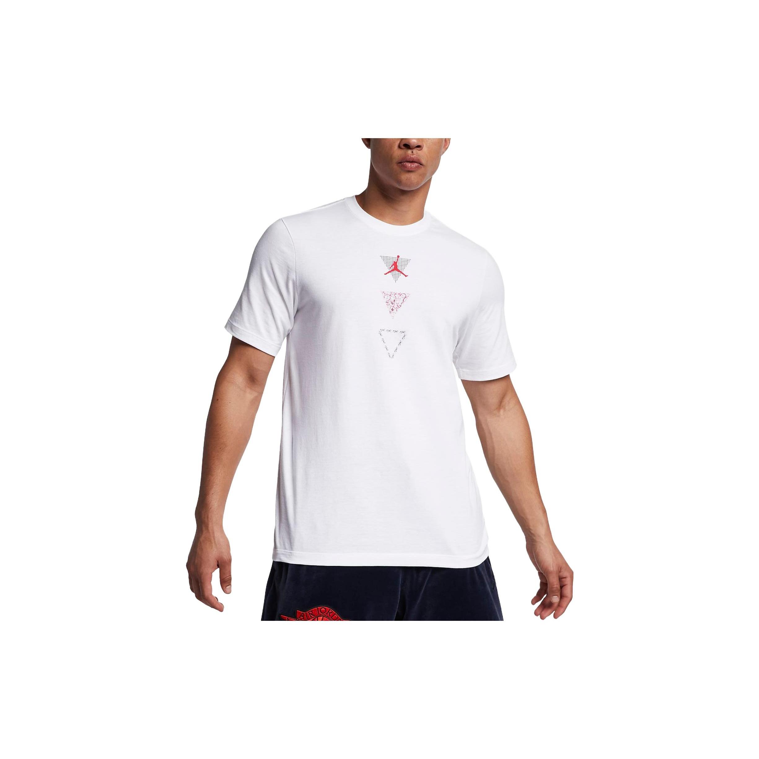 Air Jordan Legacy AJ4 T-shirt  White  Men s BV5461-100 L