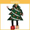 Adorable Unisex Christmas Tree Cosplay Outfit With Foot Covers For Holiday Celebrations