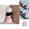 Adorable Wind Chime Plush Doll Keychain Soft Short Plush Filled Pp Cotton Gift