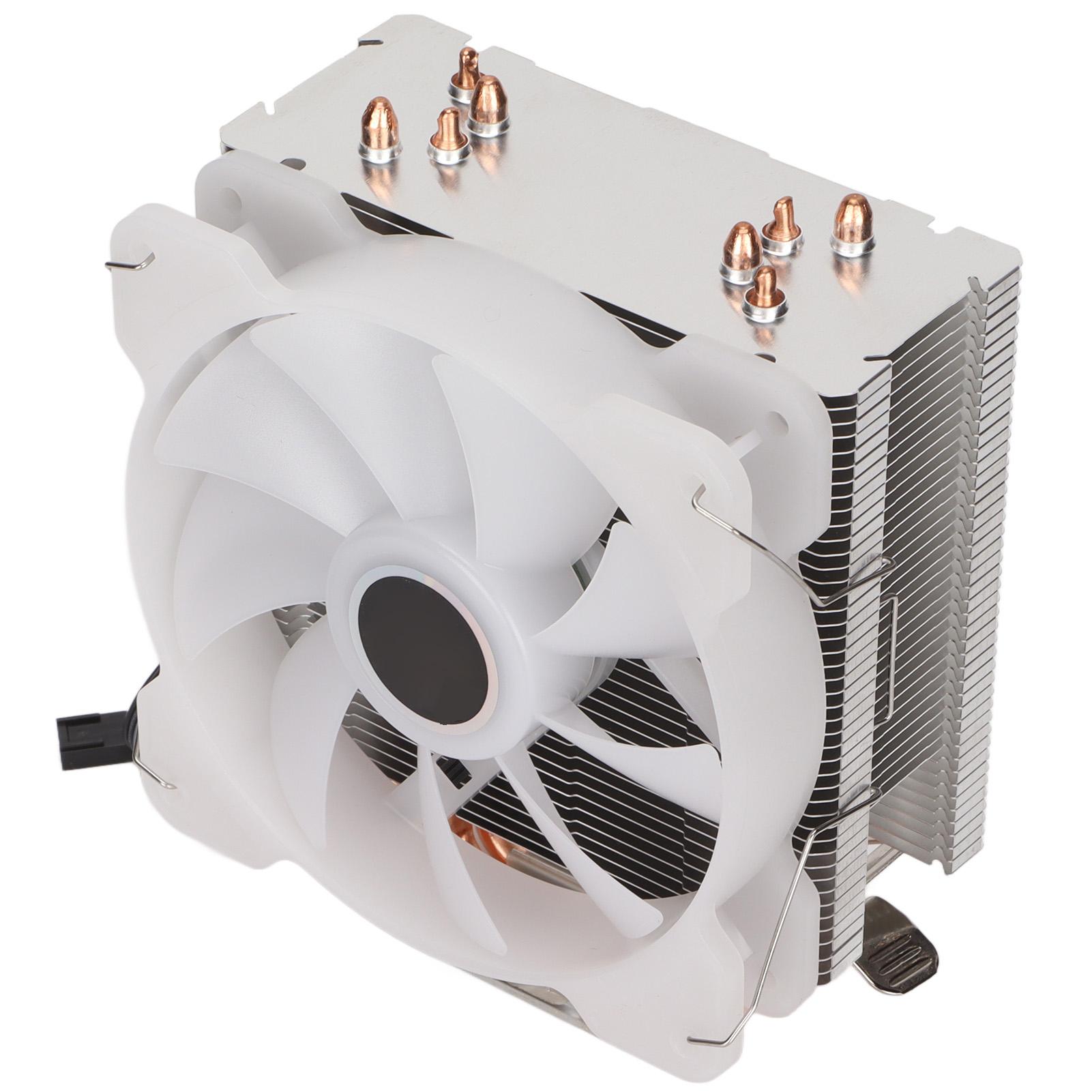 CPU Cooler RGB Fast Efficient Cooling Fan Computer Heat Dissipation Equipment for Intel for AMDSingle Fan