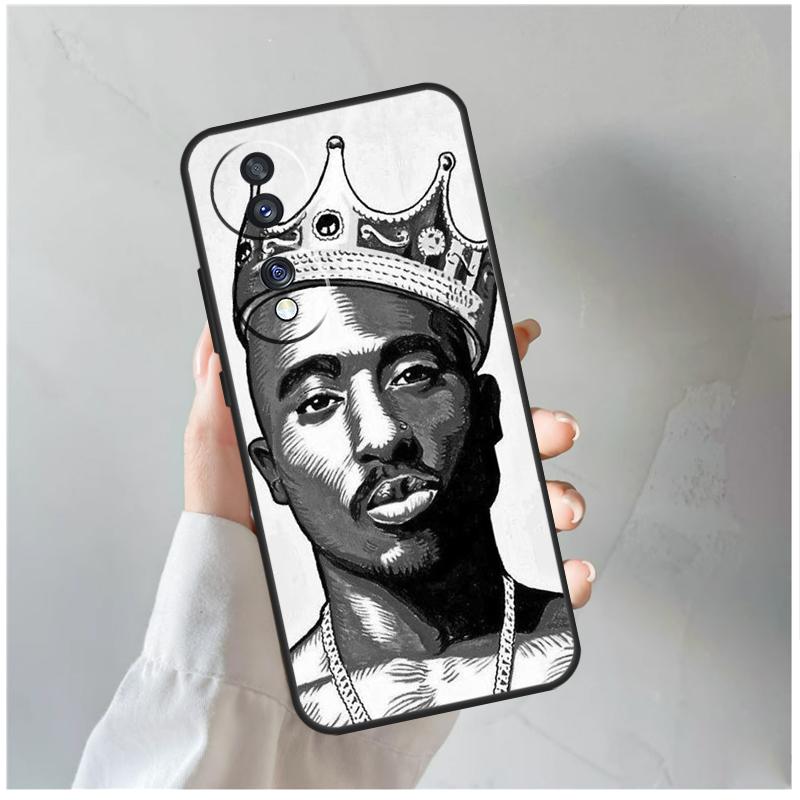 Rapper 2pac Singer Tupac Phone Case For Honor X8b X9b X8 X9 X6a X7a X8a X9a Honor Magic 6 Pro 5 Lite 50 70 90 Cover
