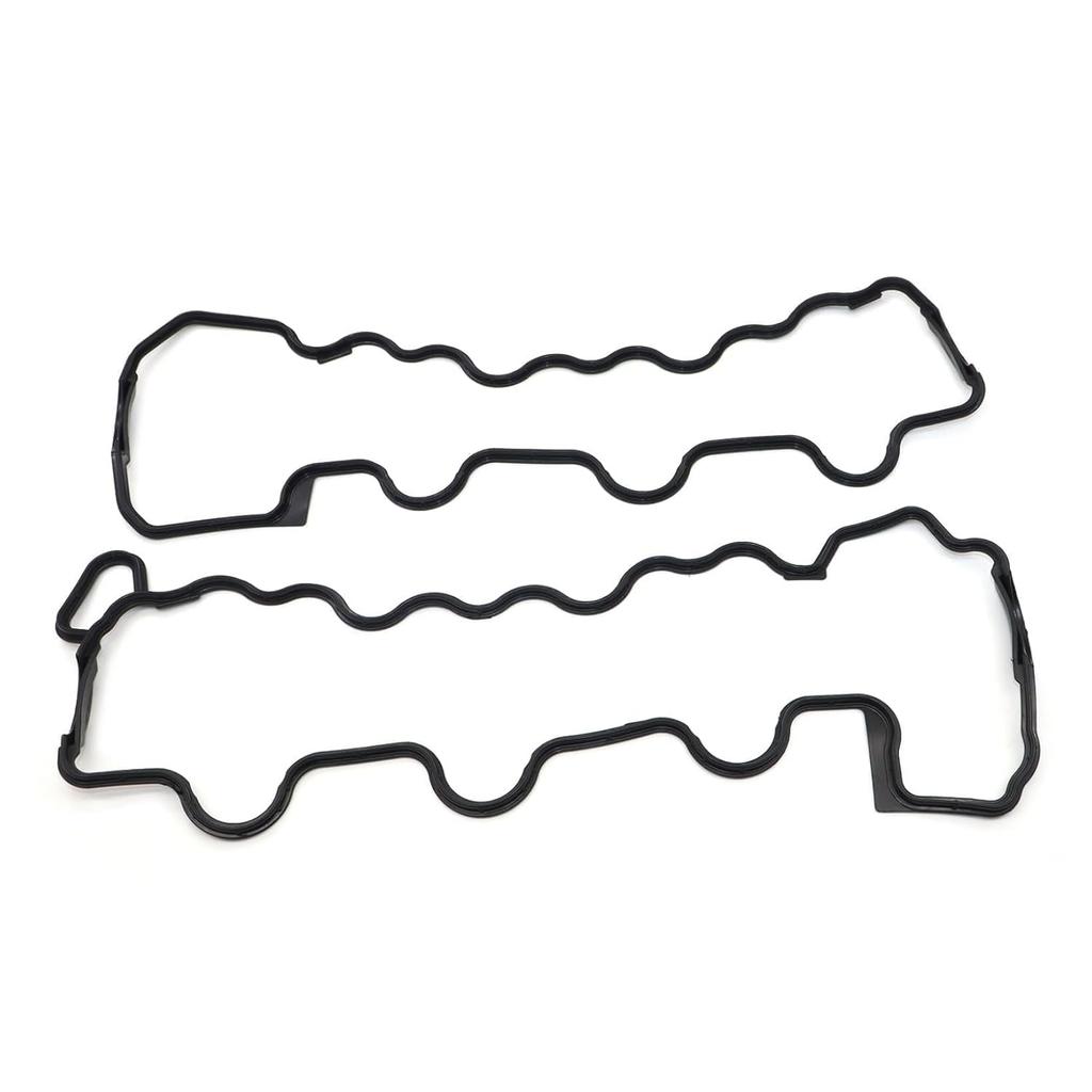 NLQR Valve Cover Gaskets Set of 2, Compatible with Mercedes-Benz ML320 E320 CLK320 C280 SLK320 C240 C320N 1998-2005, Replace VS50758R 1120180382