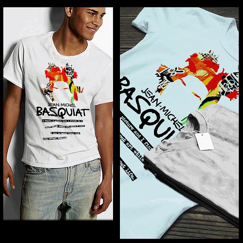 

Футболка с абстрактной картиной цветная испанское влияние пост пикассо BK художник L