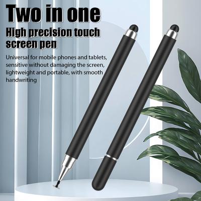 Universeller 2-in-1-Stift für iOS Android Touch Zeichnen Kapazitiver Stift für iPad Samsung Xiaomi Tablet Smartphone Bildschirmstift