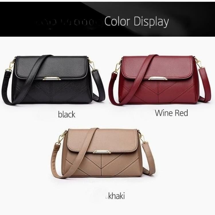 Women's new flip small square bag shoulder messenger bag