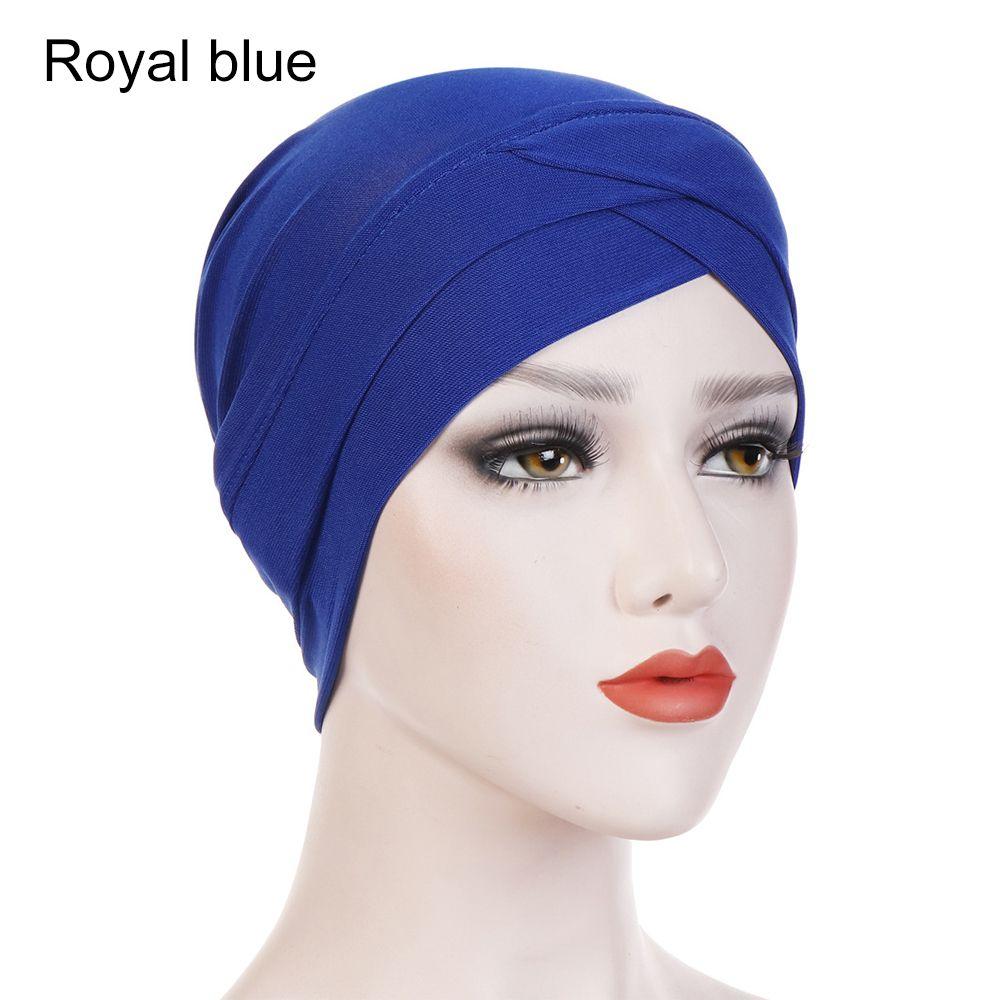Cotton Head Wrap Knotted Headband Cancer Chemo Hat Hair Loss Women's Head Scarf Muslim Hijab Caps
