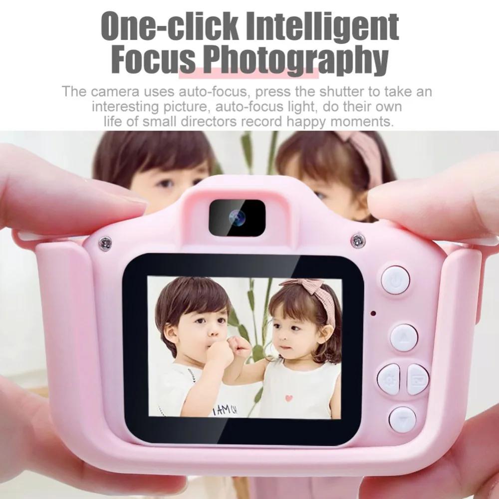 Mini X5S Children Camera Toys 2000W Pixel HD Cartoon Kids Digital Camera Cute Dual Cameras SLR Camera Kid Toy