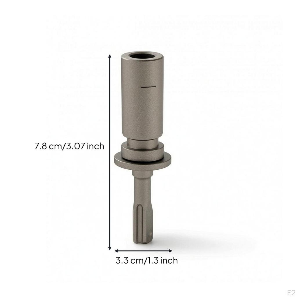 Anchor Driver Detachable Stake Rigid Hammering Tool for Builders, Gardeners, Construction