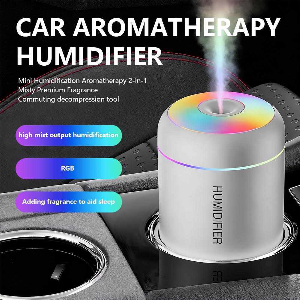 Mini Air Humidifier Usb Aroma Diffuser Essential Oil Purifier Cool Mist Sprayer Home Bedroom LED Desktop humidificador