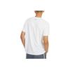 adidas Solid Color Logo Print Round Neck Short Sleeve T-Shirt Men Tops White HG4419