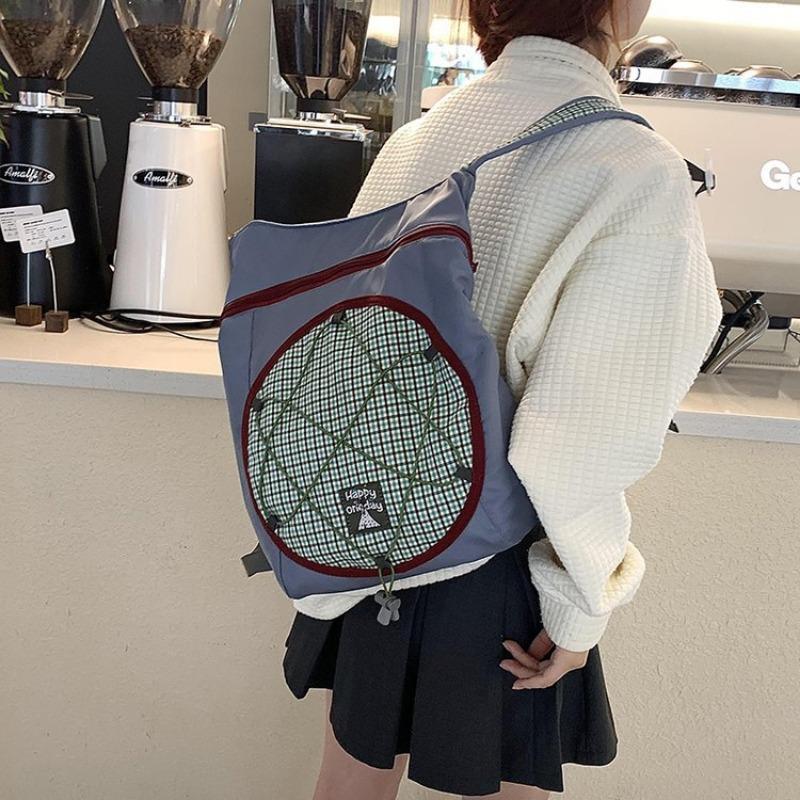 

Backpack Waterproof Large-capacity Camping Bag Travel Schoolbag Sports and Outdoor Backpack One Size синій