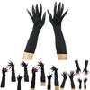 Long Witch Claw Gloves With Plastic Material For Halloween Cosplay Dress Up