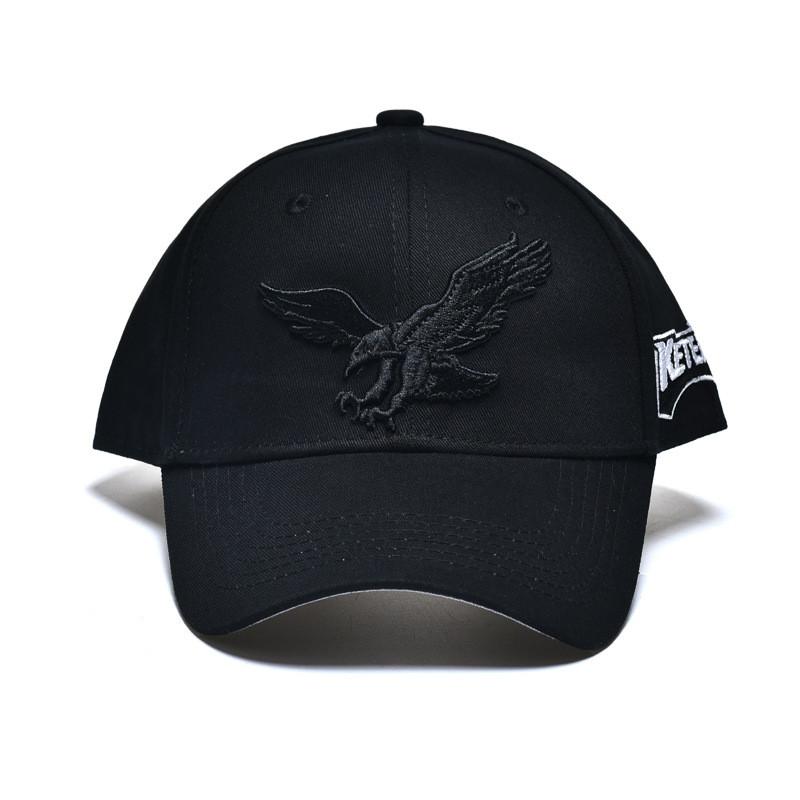 Old Eagle Embroidered Baseball Cap With Sun Protection And Breathable Cotton For Casual Wear