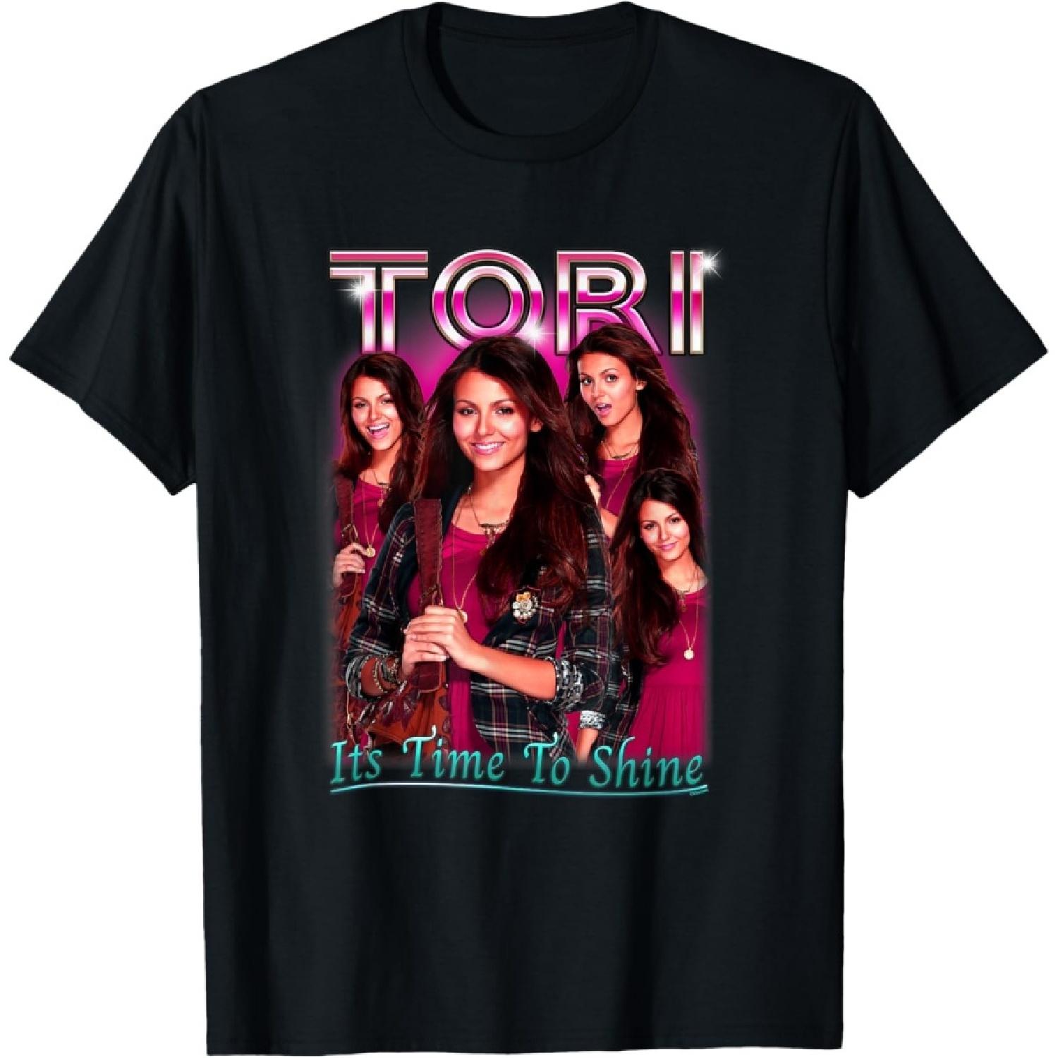 Tori Vega It s Time To Shine Vintage Poster T-Shirt S