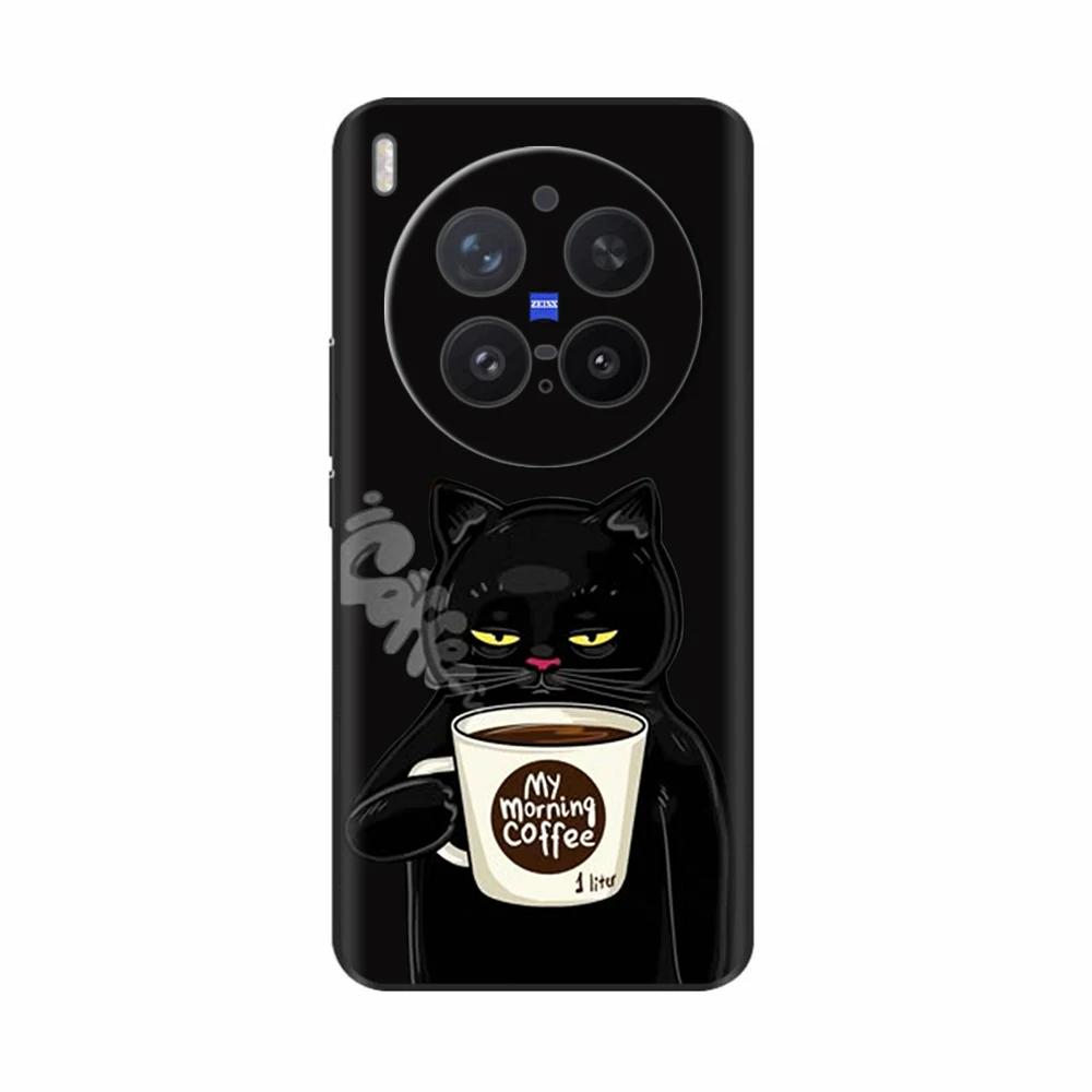 For VIVO X300 Pro Case Cute Cartoon Cat Butterfly Soft Silicone Shockproof Bumper Cover for Vivo X300 Fundas Protective Cases