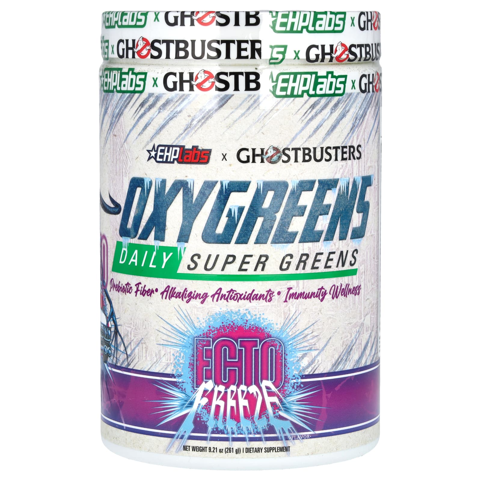 

Ghostbuster, Oxygreen, Daily Super Green, Ecto Freeze, 261G(9.21Oz)
