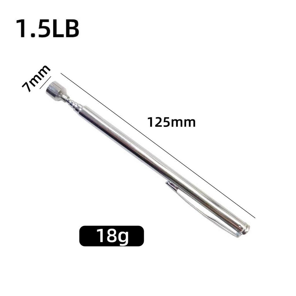 WD Retractable Magnetic Pick-Up Tool with Light and Inspection Mirror