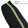 1 Pair Snow Shoes Boots Covers with Reflector Waterproof Windproof Non Slip Rain Boot Covers for Hiking Climbing Black