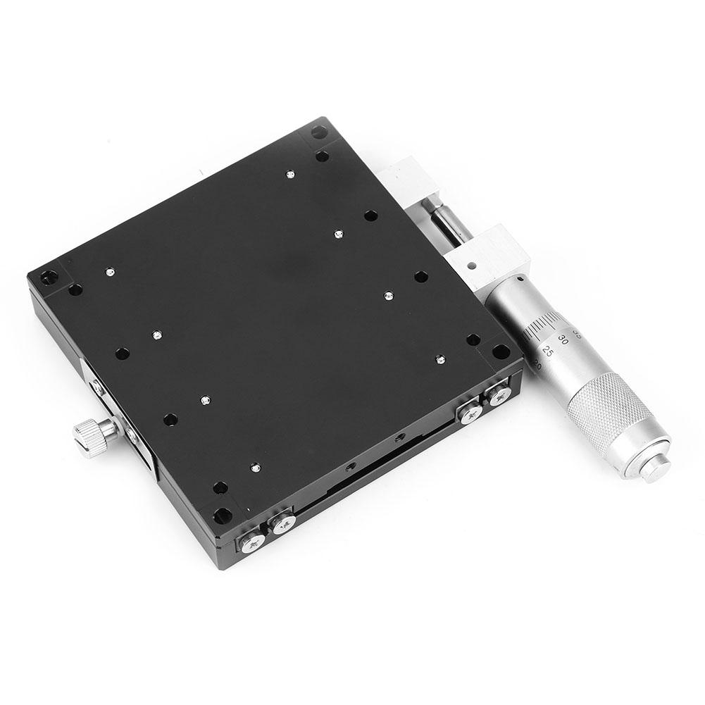 LX100-L X Axle Trimming Platform Optical Micrometer Manual Linear Stages Bearing Tuning Sliding Table