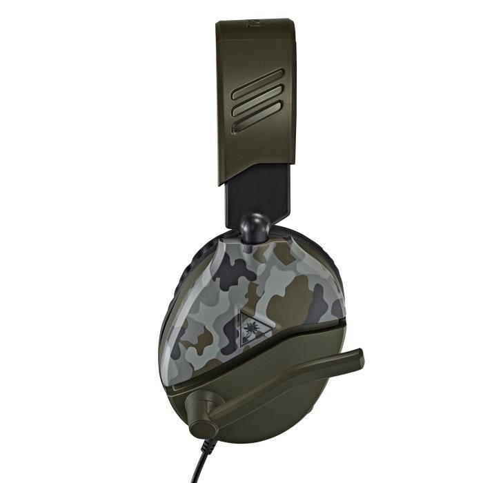 Herní sluchátka Turtle Beach Recon 70 Camo - Zelená - TBS-6455-02