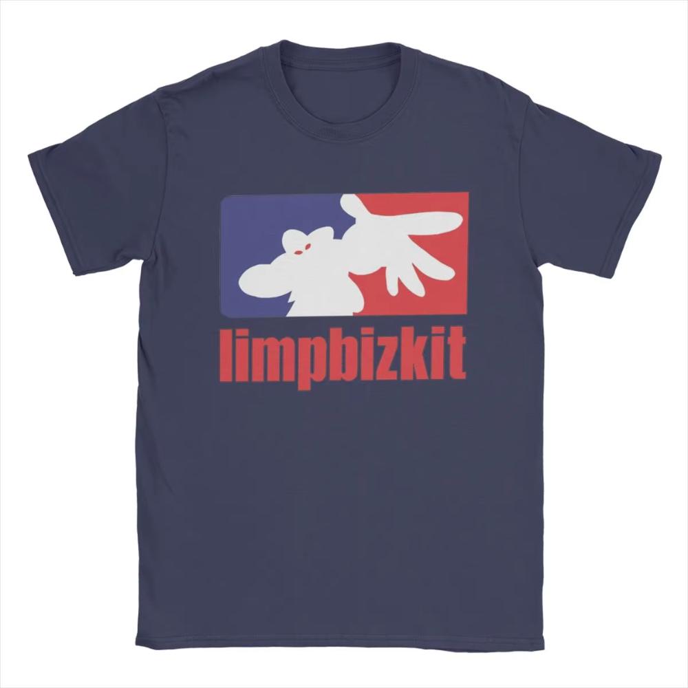 Neuer heißer Verkauf Lustiges bedrucktes Limp Bizkit T-Shirt Männer Frauen Rundhals Baumwoll-T-Shirt Männlich Kurzarm T-Shirts Übergröße Kleidung