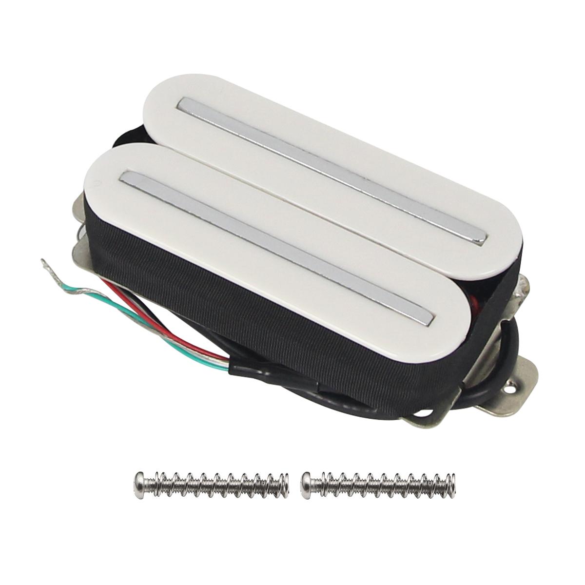 FLEOR Белый Керамический Электрогитарный Горячий Двойной Рельсовый Хамбакерный Звукосниматель 14K/ 7K Гитарные Части