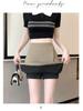 2025 High Waist A-Line Professional Casual Irregular Short Skirt