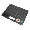 Solarladegerät Panel Monokristallines Silizium und ABS 2 USB-Anschlüsse Tragbares Solarladepanel