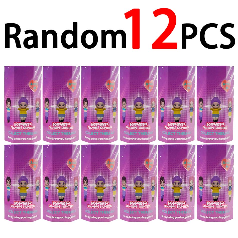 A-pop Demon Hunters Blind Box Devil Saja Collect Anime Figure Kid Party Cosplay Gaming Cartoon Huntrix Decorative Christmas Gift