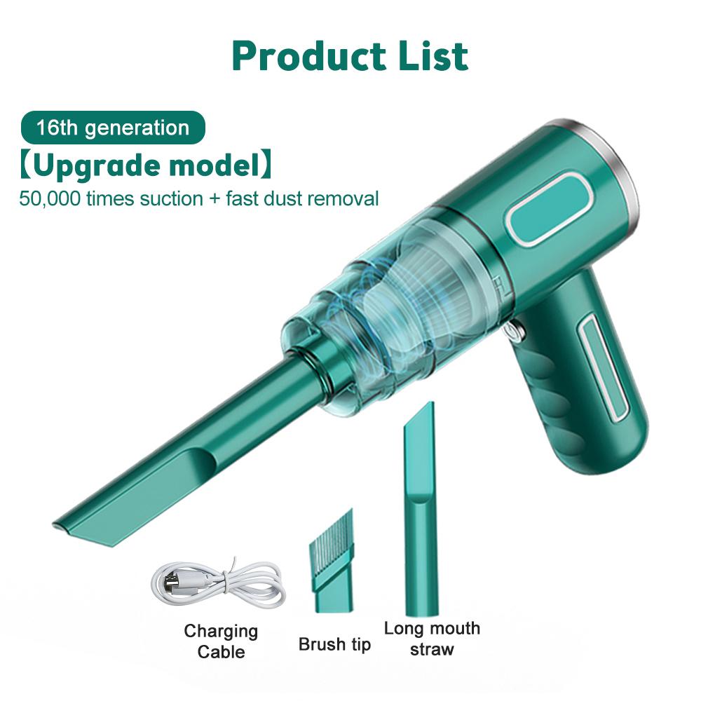 Car Wireless Vacuum Cleaner 29000Pa Wet Dry Vacuum Cleaner Cordless Handheld Auto Vacuum Home & Car Dual Use Vacuum Cleaner