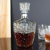 Karafka Szklana Butelka Z Korkiem Na Whisky Brandy Alkohol Prezent 830 Ml